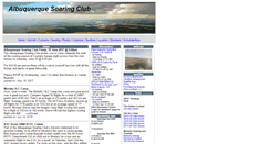 Desktop Screenshot of abqsoaring.org